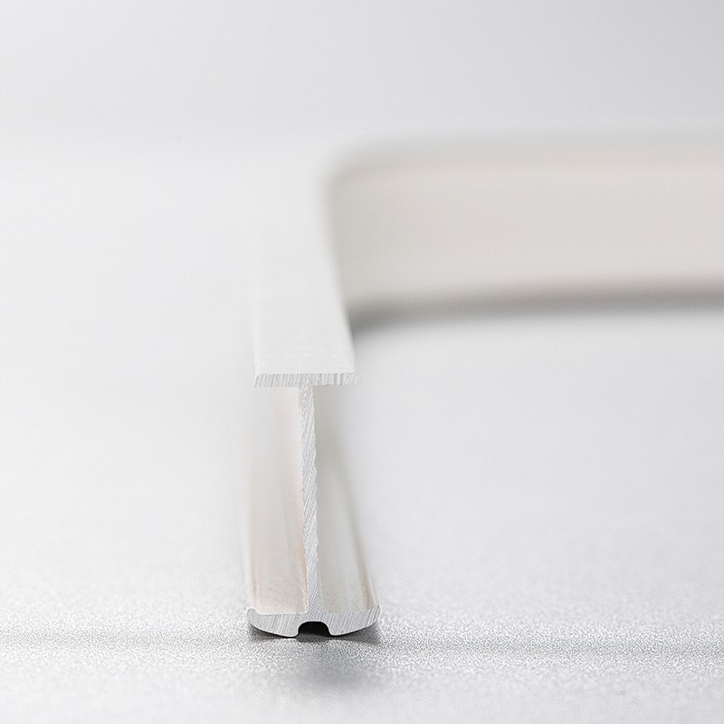 加厚简约铝合金窗帘弯轨道单轨双轨顶装侧装纳米消音明轨定制