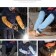 耐磨隔热防火飞溅劳保防护袖 电焊工袖 男牛皮防烫耐温手臂袖