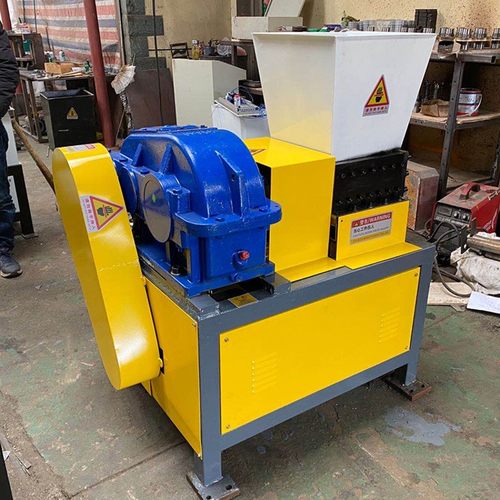 小型撕碎机单轴金属废铁工业木材橡胶生活垃圾塑料粉破碎机机箱