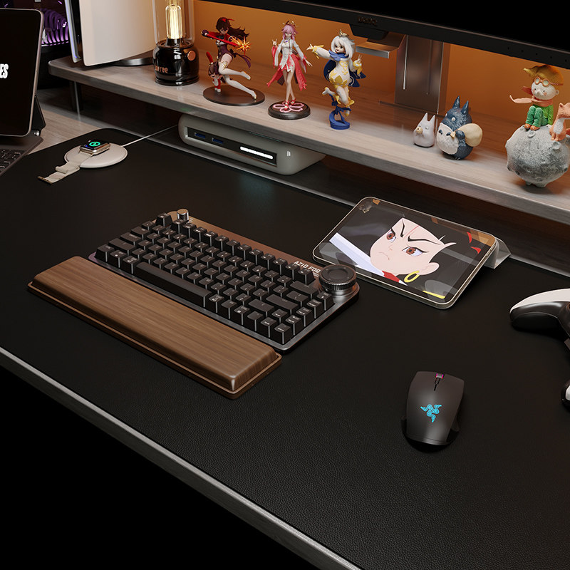 电脑桌垫办公桌桌面垫皮革桌布保护垫书桌写字台防水防油学习定制