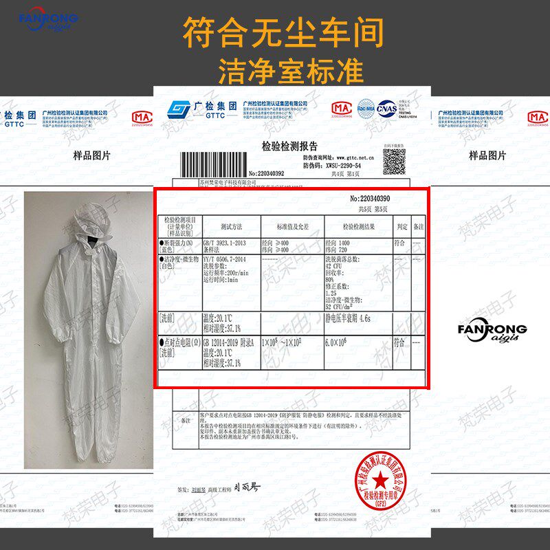 紫色静电服防静电分体服无尘服连体洁净服净化车间工作服厂商工衣