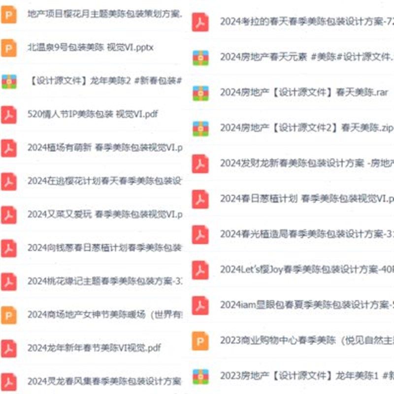 年商业房地产购物销售中心新年美陈规划设计布置方案资料