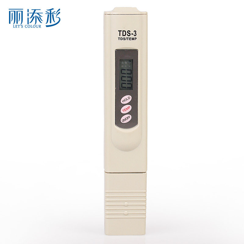 丽添彩D水质检测笔家用纯净水自来水饮用水测试矿物质测试仪器