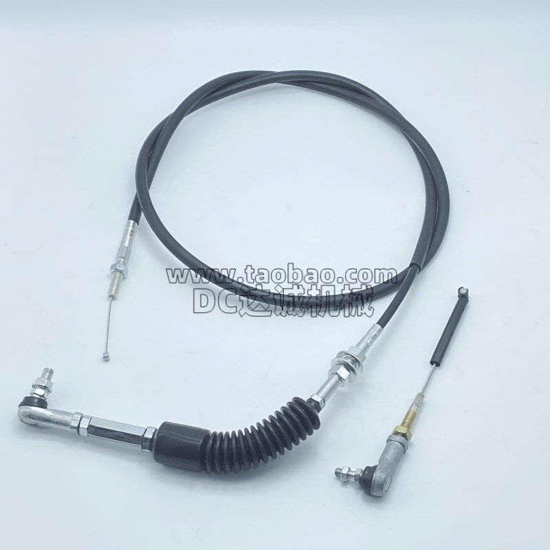 挖掘机卡特7D油门拉线M发动机柴油泵怠速线 E7挖机油门线