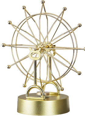 旋转摩天轮摆件创意轻奢家居客厅酒柜电视柜隔断柜卧室装饰品摆设