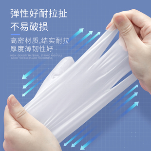 一次性手套纹绣师专用加厚pvc美容院美发纹绣黑色丁晴手套护理用