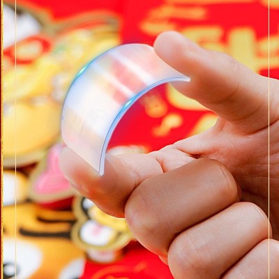 粘春联双面贴对联专用无痕黏贴胶条固定器透明易撕不残留双面贴片