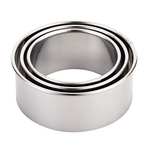 12头不锈钢圆形卡通包模具光级牙极蛋糕水果蔬菜饼干切模花边工具