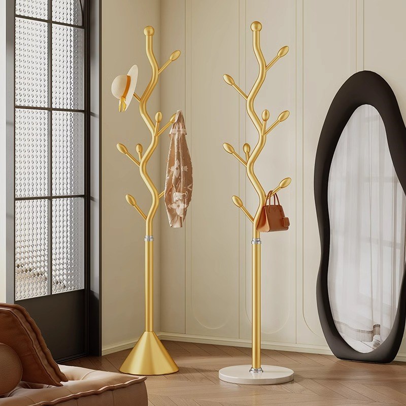 挂衣架落地卧室家用衣服挂架意式主卧轻奢高级法式衣架床边衣帽架