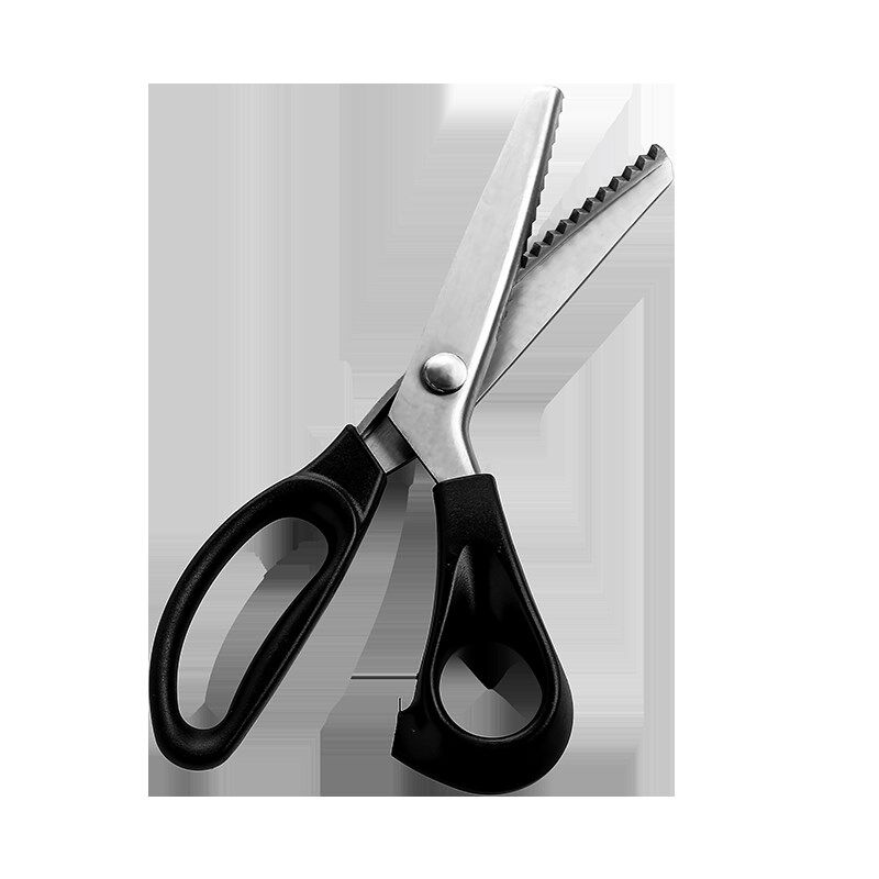 酒吧不锈钢锯齿剪刀 橙皮柠檬皮形状花边剪刀 鸡尾酒橘皮装饰剪刀