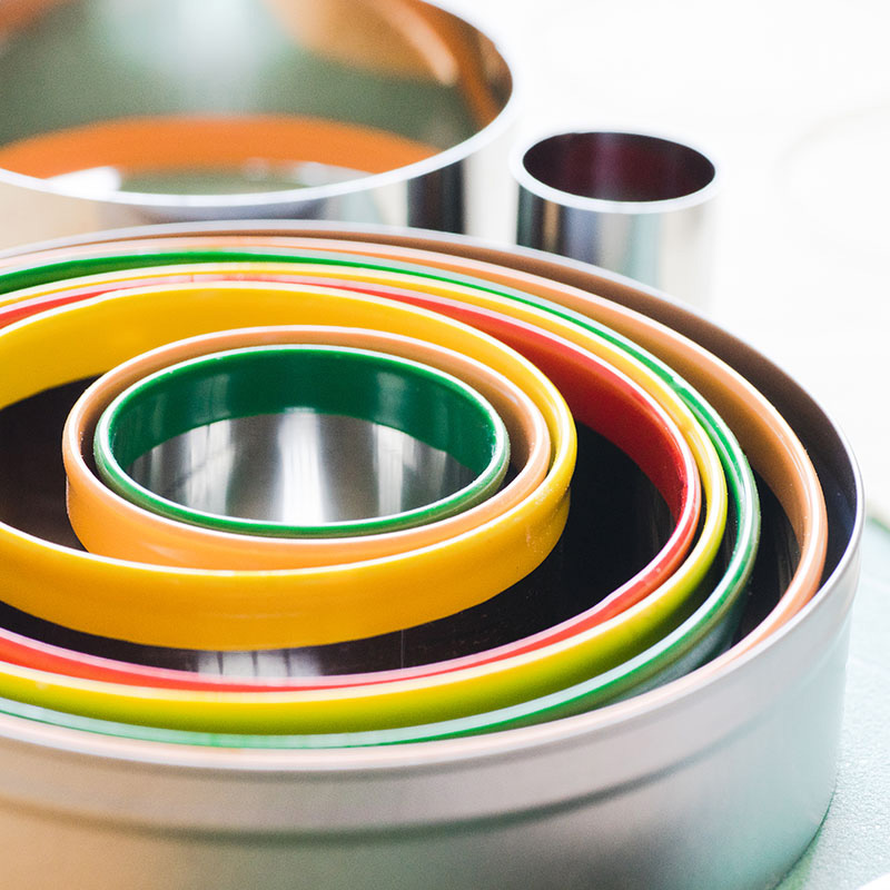 饼干切模家用不锈钢饺子皮模12件烘焙圆形蛋糕模具慕斯圈烘培工具