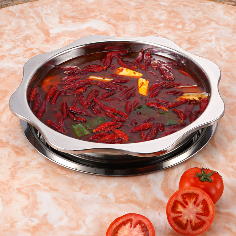 火锅锅家用饭店酒店加厚不锈钢鸳鸯锅具大容量涮汤锅专用商用锅
