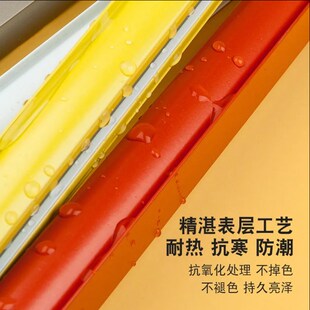 窗帘轨道滑轨直轨静音铝合金双轨单轨加厚阳台弯轨L型顶侧装 路轨