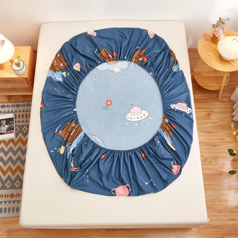 床笠单件防滑床罩夏季床套1米5席梦思床垫防尘保护套罩床单全包边,床上用品,床笠,淘宝优惠券,粉丝福利购,淘宝优惠卷