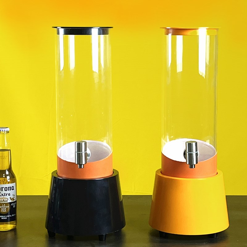 酒炮3L扎啤酒炮商用创意发光啤酒桶酒塔ktv酒吧扎啤桶网红小酒桶