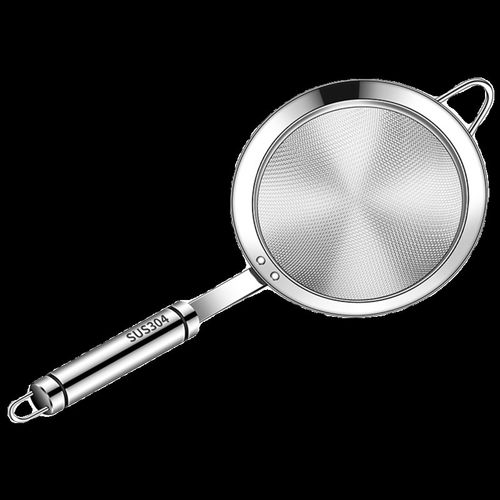 304不锈钢漏勺豆浆过滤网超细家用果汁中药厨房隔渣密漏滤油网筛