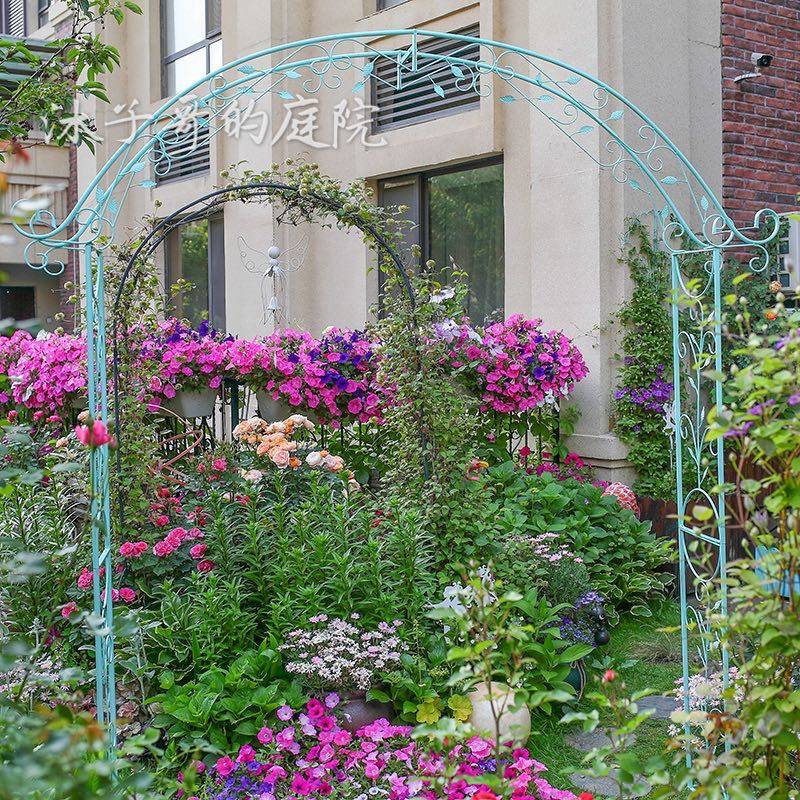 沐子哥庭院拱门铁艺花架爬藤月季铁线莲婚庆户外院门公主风,家居饰品,户外/庭院摆件,淘宝优惠券,粉丝福利购,淘宝优惠卷