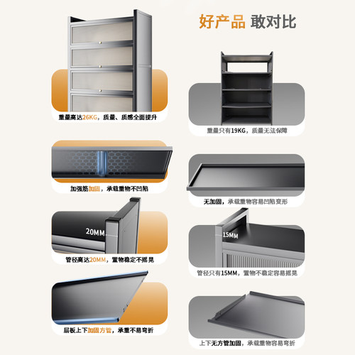 家用多层钢制书柜儿童书架落地书房带门防尘收纳柜铁艺置物收纳柜