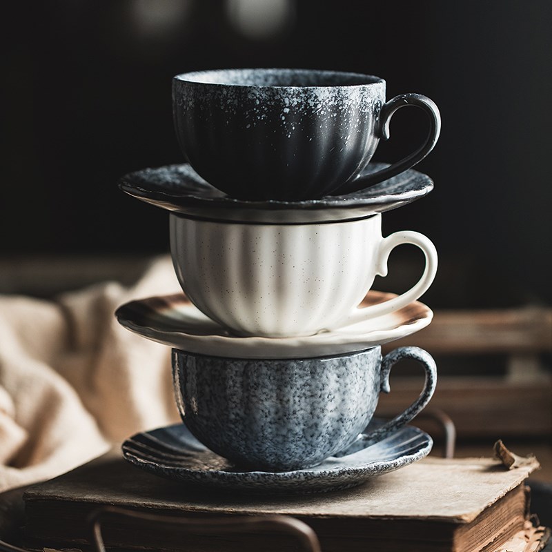 特别好看的咖啡杯高级感轻奢高颜值冰美式咖啡杯挂耳咖啡杯子陶瓷