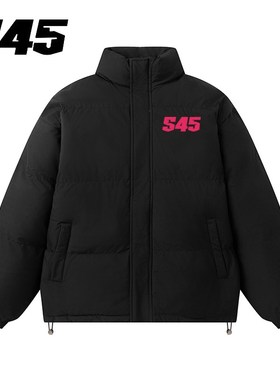 S45冬季新款基础百搭宽松街头羽绒棉服男保暖厚外套情侣休闲上衣
