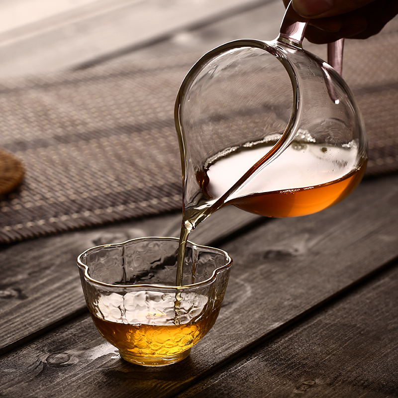 加厚耐热玻璃茶具公道杯 茶杯 品茗杯分茶器茶海茶漏功夫茶道配件