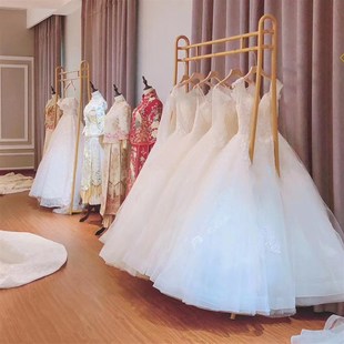 婚纱店高档落地展示架子礼服摄影模特秀禾服装工作室影楼挂衣架子