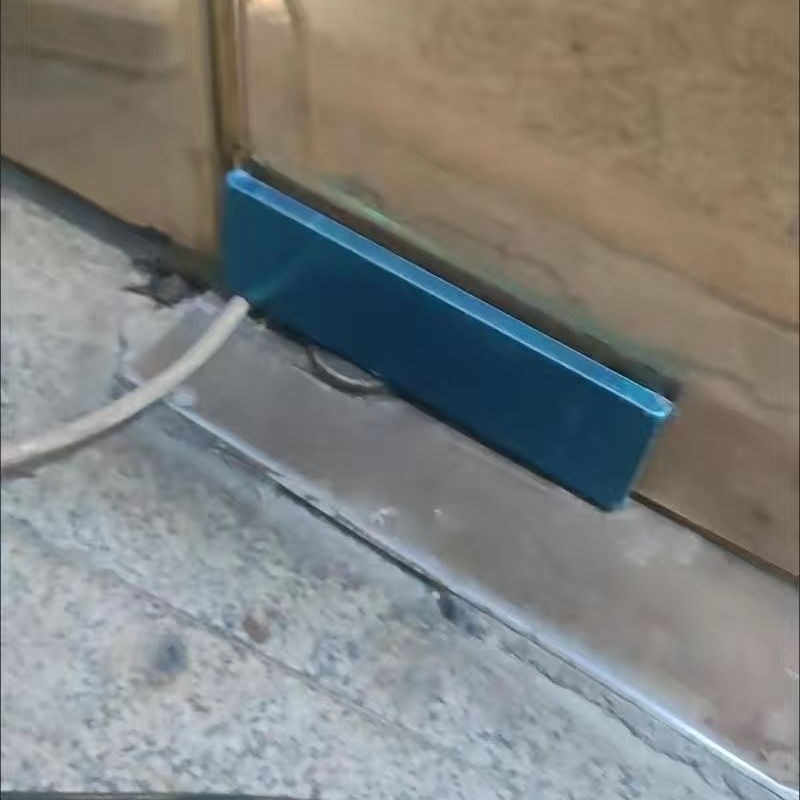 地弹簧有框无框配件一字夹通用上下门夹玻璃门门配件顶夹夹上下夹