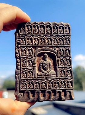山西云冈文创礼品云冈石窟非遗砖雕瓦当文房摆件镇纸立体浮雕造型