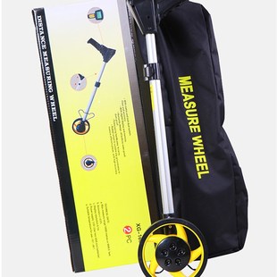 測量工具電子尺推尺機械測距輪數顯輪式 滾輪尺測畝儀 測距儀手推式