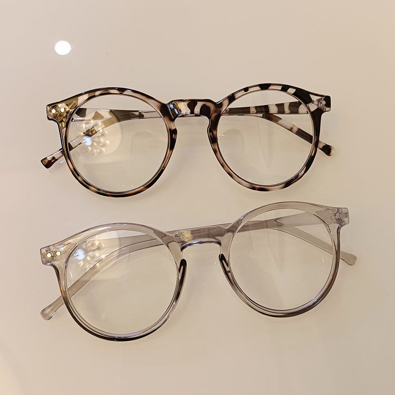 新款儿童复古眼镜小孩时尚装饰平光镜宝宝护目眼镜框男女童眼镜潮