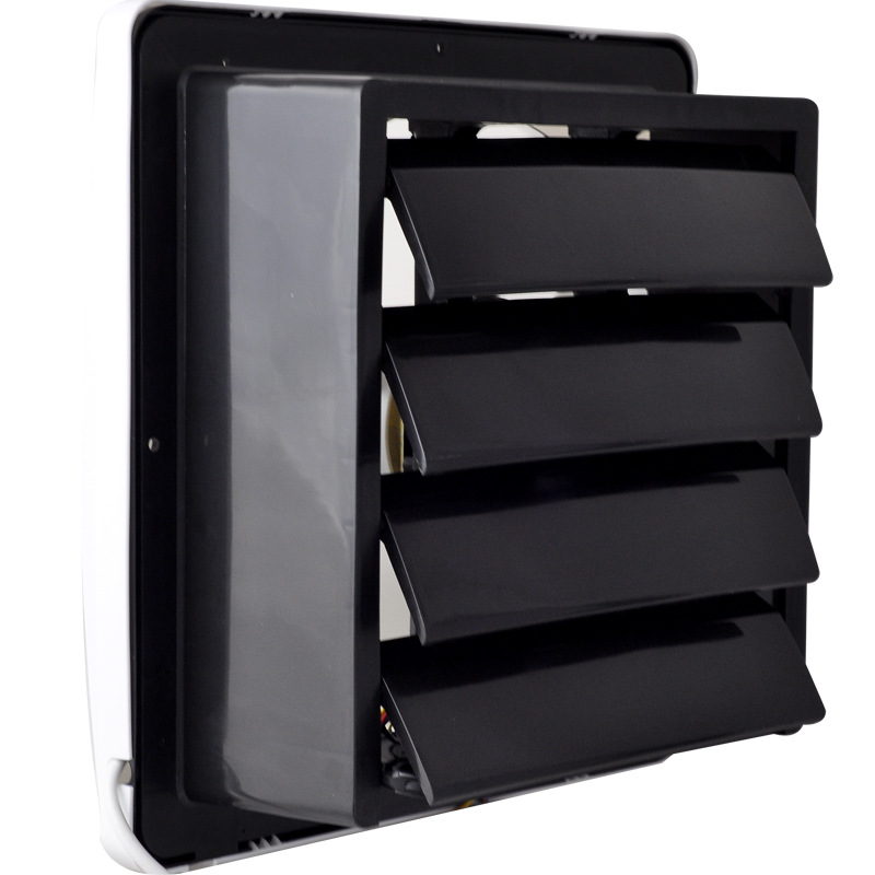 百叶窗式网罩排气扇静音厨房抽油烟风机换气扇排风扇卫生间通风扇