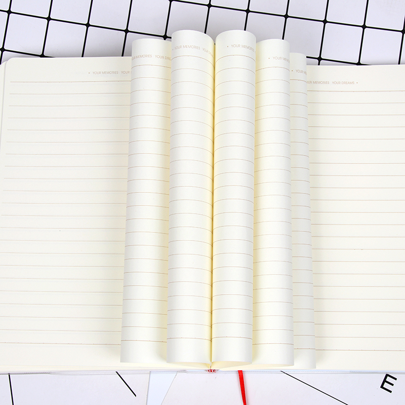 浪人文化16K胶套皮套笔记本线装本加厚150页车线本办公学生记事本