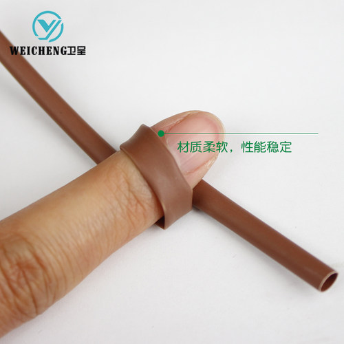 包邮棕色热缩管绝缘套管数据线电线保护套软护套电工套管1mm-80mm