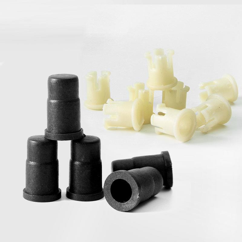 卡簧胶套办公椅轮子转椅万向轮老板电脑椅脚插杆家俱尼龙塑胶卡帽