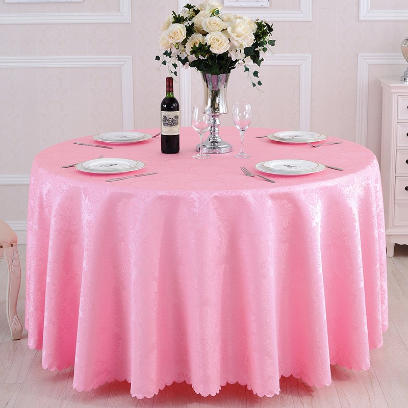 威林顿酒店圆形桌布餐桌布饭店茶几台布欧式方桌圆桌桌布