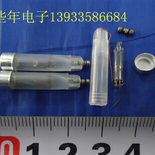 测电笔氖泡 玻璃验电笔氖管氖气灯泡 6X31mm 12V 220V电笔内电阻