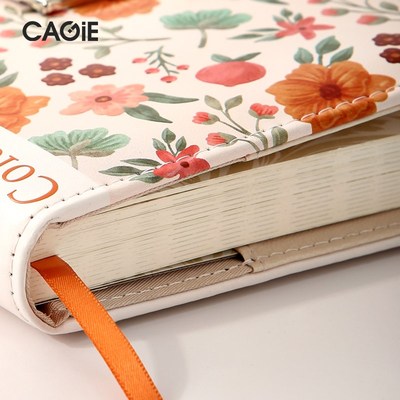 卡杰新款密码本毕业礼物创意带锁日记本小清新笔记本子高颜值活页