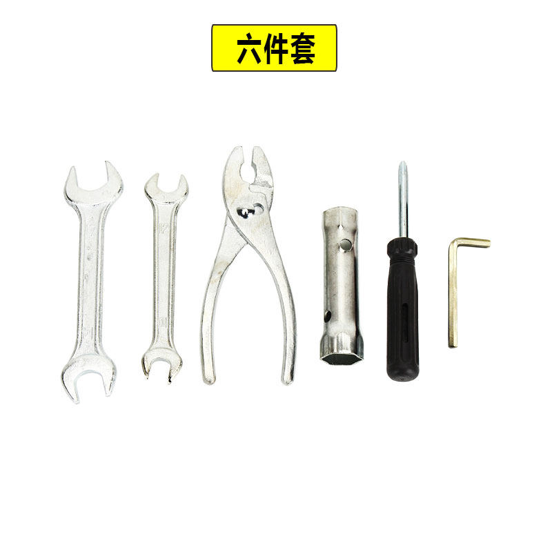 安装维修配件包电动摩托车尾箱货架螺丝刀钳子扳手火花塞套筒工具