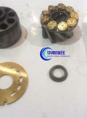 力士乐A10VG63缸体柱塞泵配油盘九孔补油泵配件液电控控制阀维修