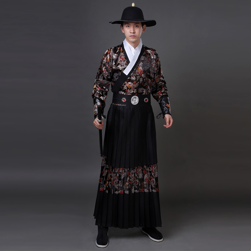 炎蔻古装明制汉服男飞鱼服锦衣卫绣春刀衣服中国风蟒袍曳撒武侠装