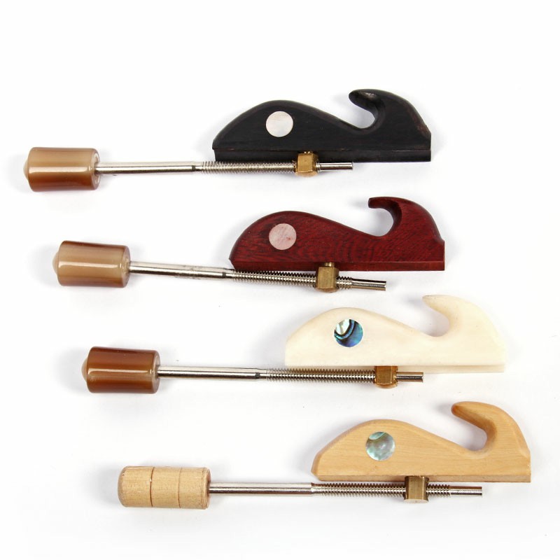 二胡弓鱼专业二胡弓子鱼黑黄檀木紫檀木全牛骨黄杨木二胡乐器配件