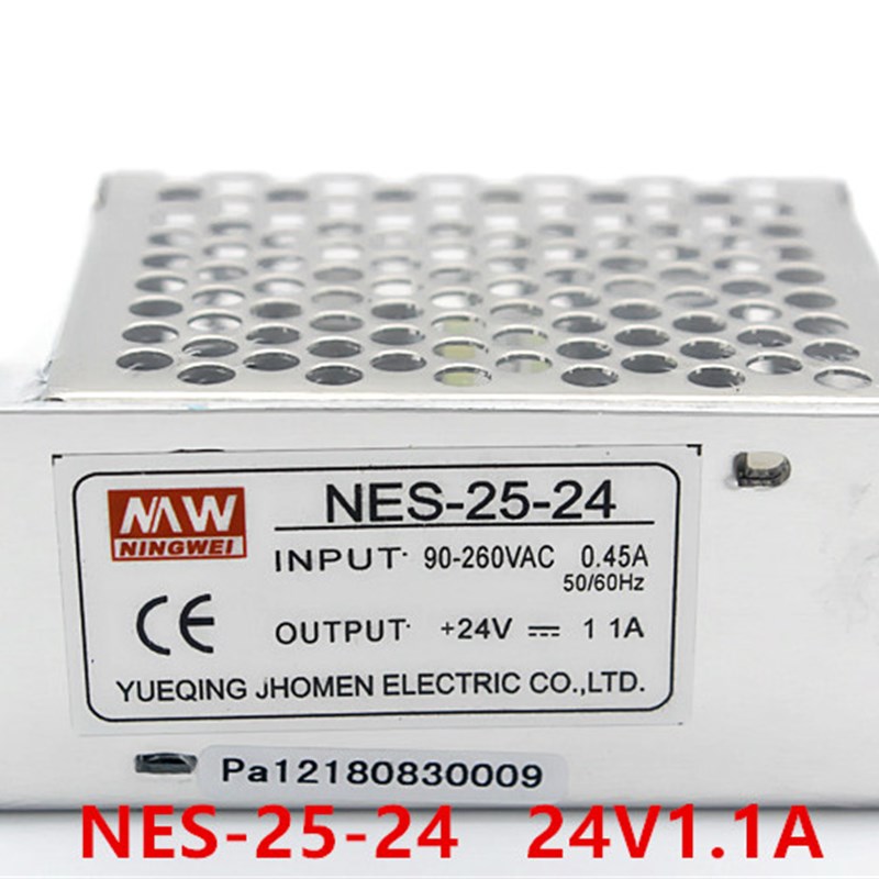高品质开关电源单组输出直流NES-25-24 1A或NES-25-12V 2.1A 25-5
