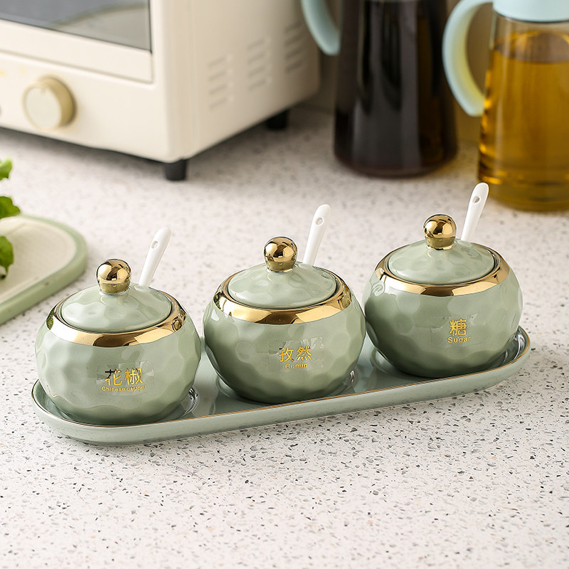 致想家用调味罐组合套装厨房调料罐调料盒调料瓶油盐酱醋瓶四件套,厨房/烹饪用具,调味瓶罐/调料研磨器,淘宝优惠券,粉丝福利购,淘宝优惠卷