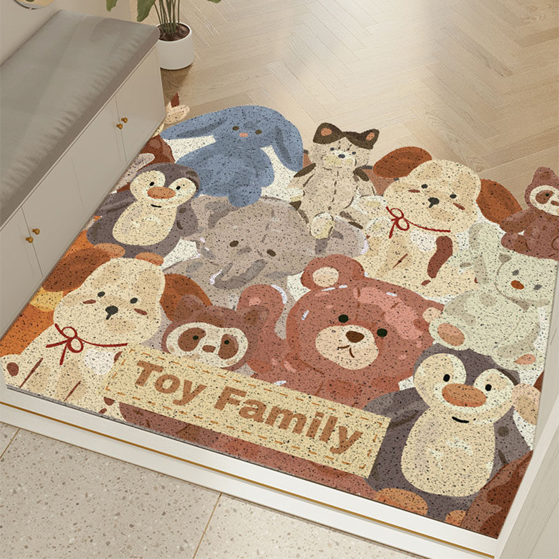 入户门蹭土脚垫子家用丝圈进门垫客厅玄关大门口耐脏卡通地垫,居家布艺,入户地垫,淘宝优惠券,粉丝福利购,淘宝优惠卷