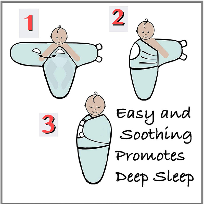 婴儿睡袋秋冬四季通用防惊跳防踢神器纯棉宝宝襁褓巾幼新生儿抱被