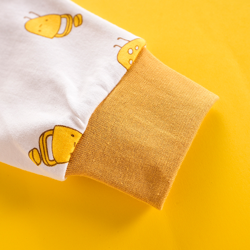 宝宝高腰护肚裤秋裤纯棉单条婴儿保暖裤男女儿童打底裤子睡裤秋冬