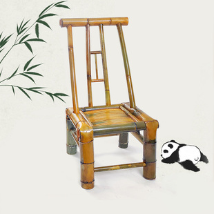 竹椅子靠背椅家用纯手工椅凳子成人编织藤椅竹家具单人多张天然