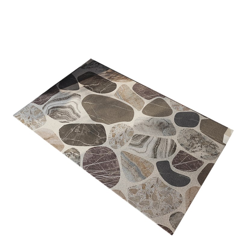 入户进门垫可裁剪丝圈地垫大门口门外室外脚垫户外家用地毯鹅卵石