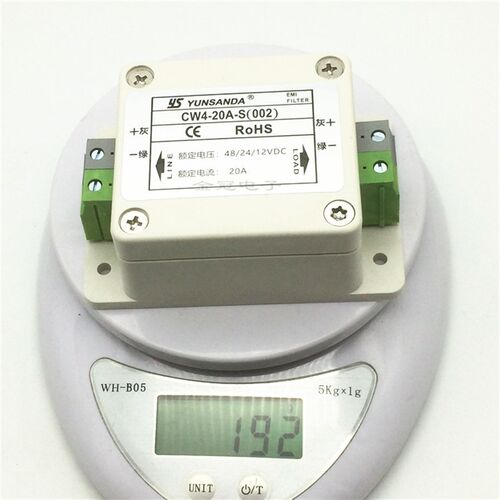 防水12V24V48V直流电源滤波器端子台CW4-10A20A30A-S(002) 1A3A6A