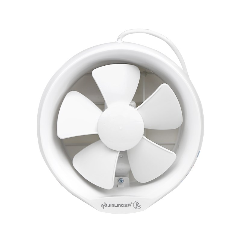 金羚排气扇6寸8寸卫生间玻璃窗式金铃换气扇家用圆形金翔排风静音